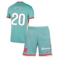 Camisa de time de futebol Atletico Madrid Axel Witsel #20 Replicas 2º Equipamento Infantil 2024-25 Manga Curta (+ Calças curtas)